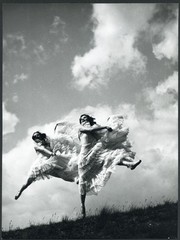 Larger size marked fine art Photograph, 1930’s by SZENDRŐ, ballerinas, dancers