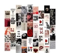 50Pcs Downtown Girl Decor, Wall Collage Kit, Room Aesthetic, 4″x6″ Vintage Photo