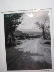 Black & White photograph of Rural Vermont landscape by David Goldsmith (Signed)