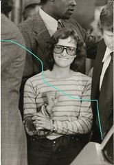 30x20cm Vintage Archive Photo Patty Hearst 1975 Arrest Kidnapping Terror Photo