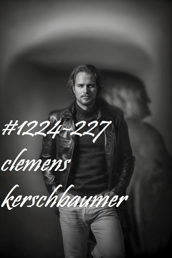 MALE PORTRAIT #1224-227 – opera men -clemens kerschbaumer- free shipping in usa