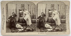 Scene Genre Comic The Life Married 1897 Photo Stereo Vintage