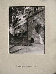 Die Wartburg, linen cassette, with 20 original photographs, silver gelatin
