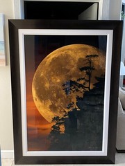 Peter Lik MOONLIT DREAMS 1.5M (71″x51″) Dark Walnut Frame – #895/950 – SOLD OUT