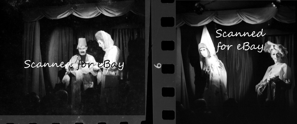 DRAG ACT ROGERS & STARR LIVE ON STAGE FEMALE IMPERSONATORS – 2 NEGATIVES 1960s