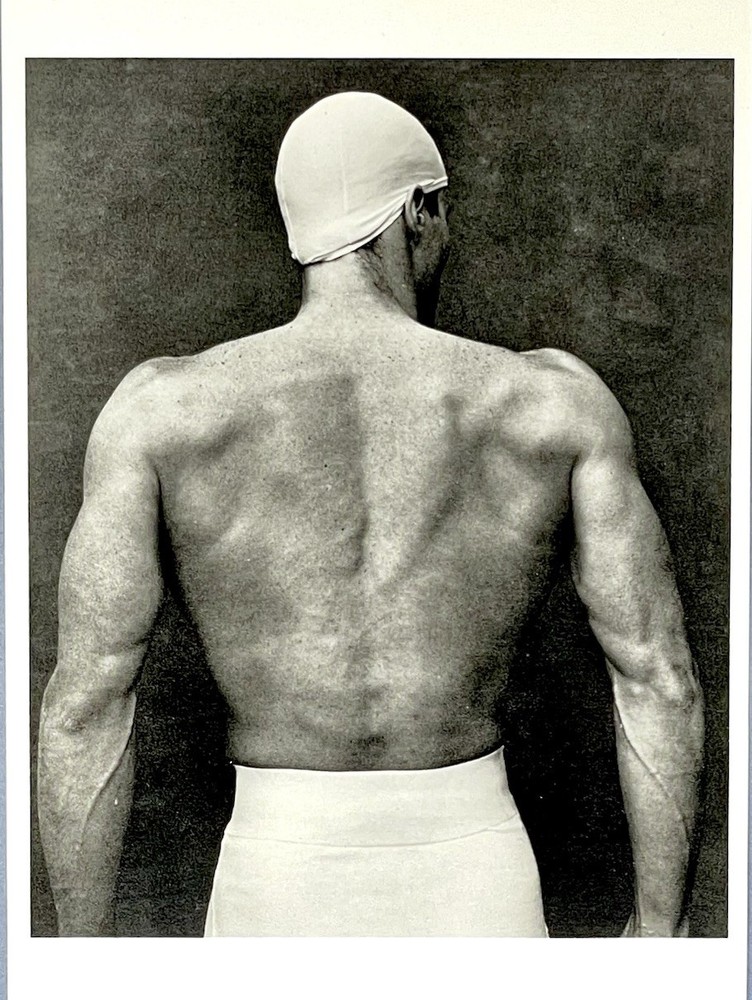 Bruce Weber Art Photo Print Card – Jerry Spencer, Swimmer, 1983 Fotofolio 4”x6”