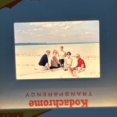 Lot Of 40 1960’s Kodachrome Bahama’s Beach Boats Vacation 35mm Color Slides