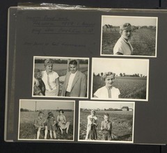 Photo Album with 199 Photographs, View Fehmarn, Family Hess on Travel with VW Kä