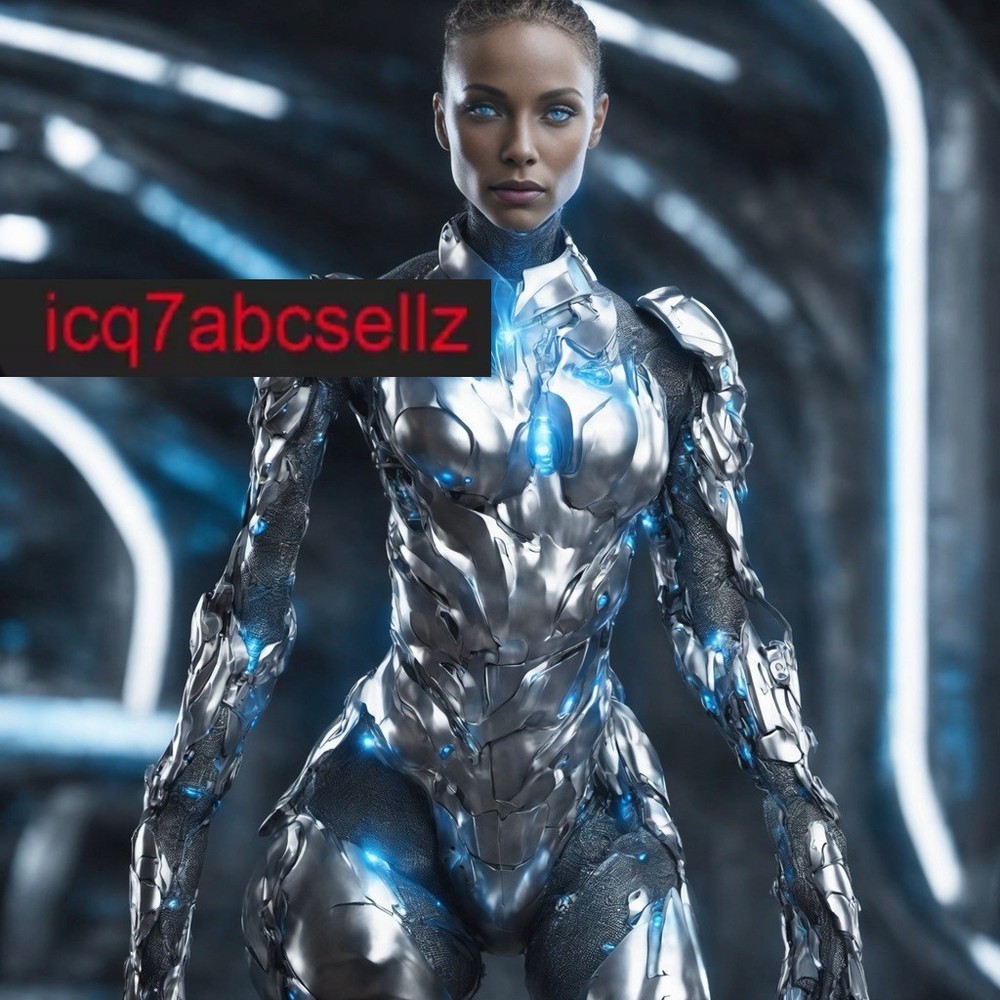 Digital Image – Wallpaper Background Art – Cyborg Warrior