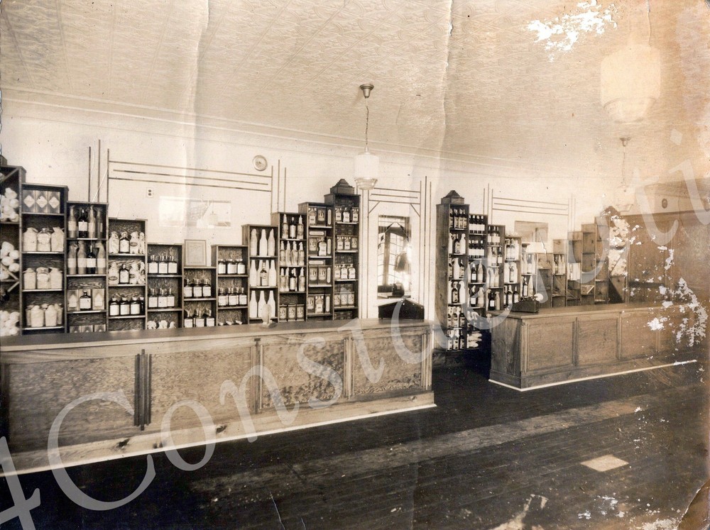 1930s NYC Liquor Store Sepia Photo Printed on Heavy linen paper T4M