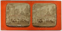 Paris Ballet The White Cat Puppets C1880 Photo Stereo Vintage P73L3N2