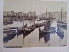 Vintage Photograph,FINMARKEN,Hammerfest Havn.,C.1900,Axel LINDAHL,11″x14″Overall