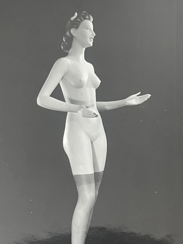 Rare Vintage Original Photo Siegel Stockman Mannequin Female Fetish Curiosa