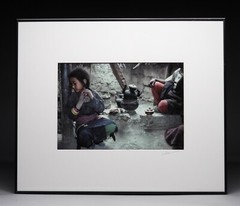 Philip Lieberman 1998 Inner Dolpo Nepal Bon-Po Lama’s Son Color Photograph