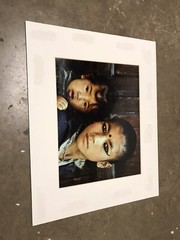 Original Art Photograph Print, Donald M Robinson 1990 Nepal Sisters