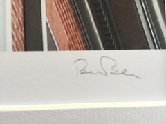 BRUCE BLUM SIGNED COLOR Photo Print (18″X 24″)-«Fire Museum Detail «