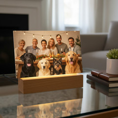 Personalized LED Acrylic Photo Frame Custom Picture Light Up Display Gift