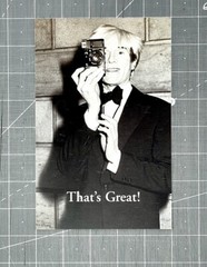 Ron Galella Photography Show Announcement – 2008 NYC – Andy Warhol Portrait