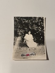 ❤️Lot 2 Photos Beautiful Woman Girl Pose Nature Dress Fashion 30s-50s SW ~5×8