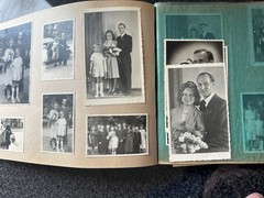 Old Photo Album Civilian with Flaws, Family Pre 1945 /27