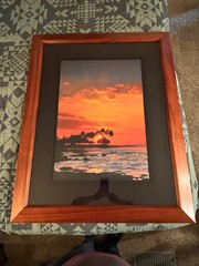 Kona by Peter Lik Fine Arts Koa Wood Frame Mint Condition Big Island of Hawaii