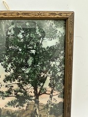Vintage Wallace Nutting RARE Hand Painted PHOTO PRINT Circa EARLY 20TH Century