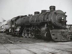 Union Pacific Steam Locomotive Engine 5069 8×10 Photograph Vtg 50s OOAK Railway