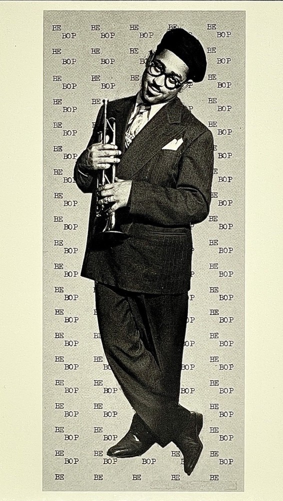 Dizzy Gillespie Art Photo Print Card By William P. Gottlieb (1917-2006)