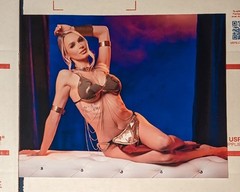 Emma Hix 8×10 Photo Print Sexy Slave Leia Star Wars Cosplay Onlyfans Pornstar