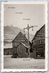 Heppenheim – Small Market – 1940s – Photo 6x9cm