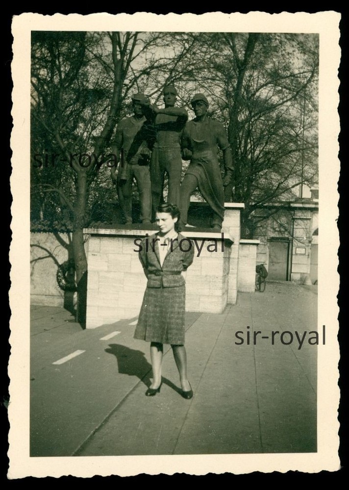 Hoesch AG Memorial to WW1 Fallen 1940 in Dortmund – 1930s – Photo 6x9cm