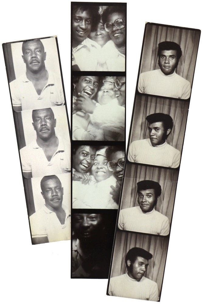 African Americana / Three photobooth photostrips of mid-century Black joy 1960