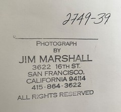JIM MARSHALL – MISSISSIPPI 1964 / 1995 – 16″ X 20″ PAPER – SIGNED.