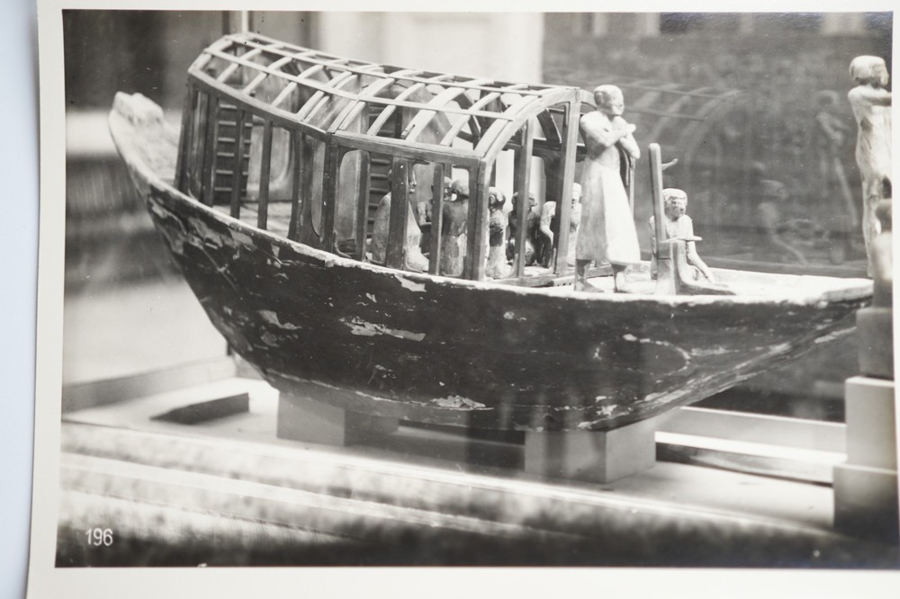 Vintage Original Silver Gelatin Bromide Photo Egypt Cairo Museum 13x18cm