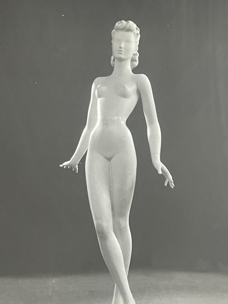Rare Vintage Original Photo Siegel Stockman Mannequin Female Fetish Curiosa