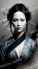 Digital Art Picture Image Photo Wallpaper Background Desktop AI – Chinese Woman
