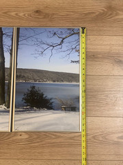 RayDeent “Winter Bluff” Keuka Lake Triptych – Set of 3 Landscape Photos