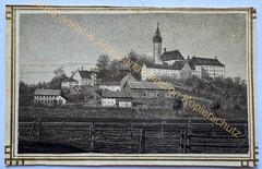 orig. CDV photo lithograph around 1860 Andechs Starnberg
