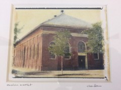 3 Cherie Lester Washington DC Eastern Market Hand Colored Framed Art Photographs