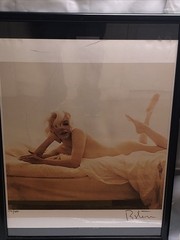 Marilyn Monroe Bert Stern Auto 1962 Photo Chromogenic Editioned COA Last Sitting