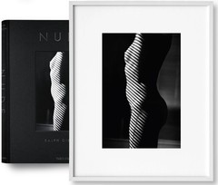 Ralph Gibson. NUDE, limited Art Edition Signed w/ signed Print. «NUDE….blinds»