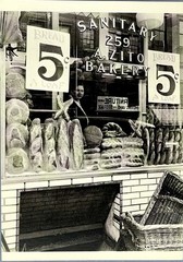 Bread Store NYC 1937 Art Print Card Photo By Berenice Abbott 4.25”x6” Fotofolio