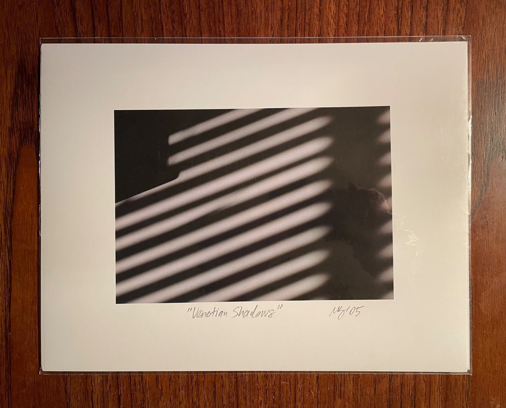 Original photographic print «Venetian Shadows» by Michael Blumenstock