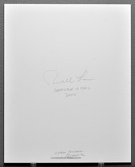 Russell Levin 2002 Genevieve in Studio 11X14 Darkroom Made Photograph