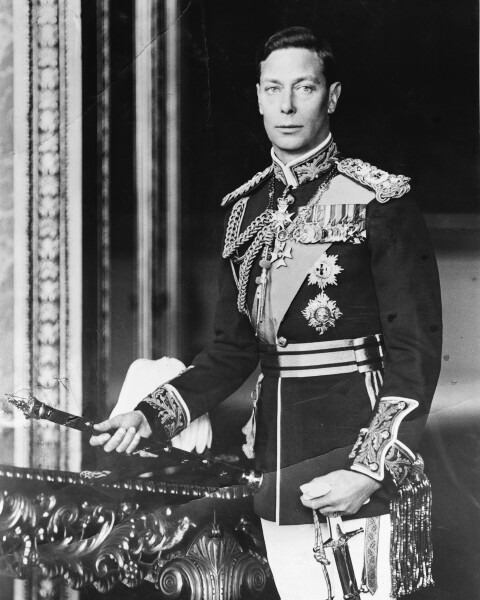 New Photo: His Majesty King George VI of the United Kingdom, England – 6 Sizes!