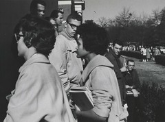 Gilles SWINKELS: Integration, University of Georgia, 1961 / CIVIL RIGHTS / Stamp