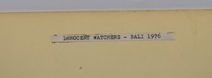 Vintage J.W. Howlett Black and White Photograph, ‘Innocent Watchers – Bali 1976’