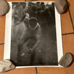 Photograph Silver Gelatin Print Janine Gordon 20×24″ B/W Mosh Pit Dusty Pit