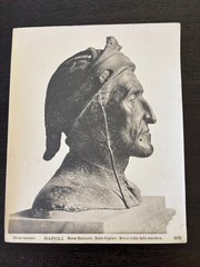 Original 19th Century Albumen Print: Dante Alighieri, Naples Museum by Ed. Brogi