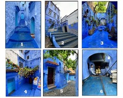Beautiful Framed, Matted and Signed Photograph of Chefchaouen Morocco 6 Options